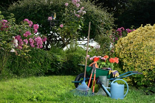 Finished garden makeover suitable for homes and businesses in Tower Hamlets